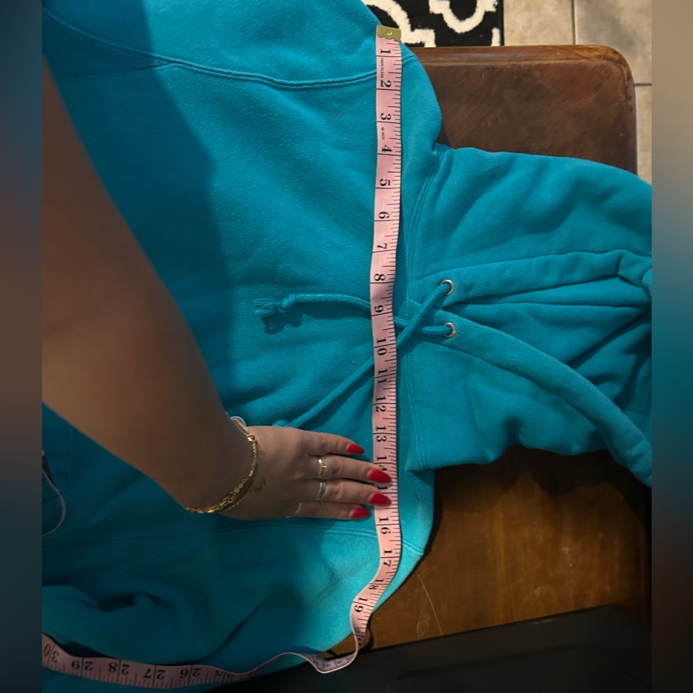 Aqua champion sweatshirt hoodie - Picture 5 of 6